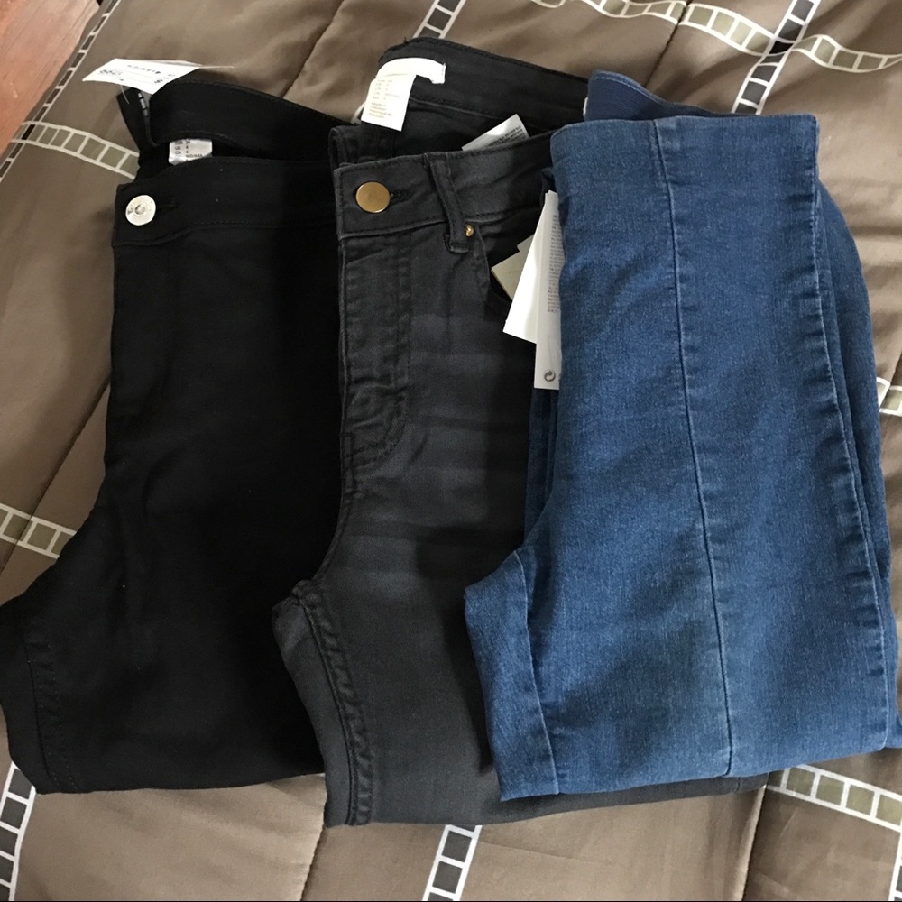 3 pair bundle of pants from H&M *brand new*